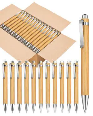 200pcs Bamboo Pens Bulk Wooden Bamboo Pens Engraving Wooden Ballpoint Pen Customizable Gift Pen Bulk 200pcs Bamboo Pens Bulk Wooden Bamboo Pens Engraving Wooden Ballpoint Pen Customizable Gift Pen Bulk