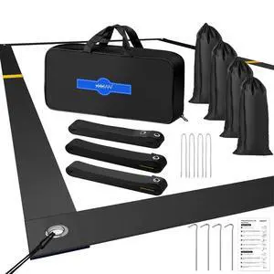 Professional Beach Volleyball Lines for Sand 26.3' X 52.6'| 30' X 60', 2 inch, Better Visible, Upgraded Weather Resistance, with Metal Anchors & Sand Bags Professional Beach Volleyball Lines for Sand 26.3' X 52.6'| 30' X 60', 2 inch, Better Visible, Upgraded Weather Resistance, with Metal Anchors & Sand Bags