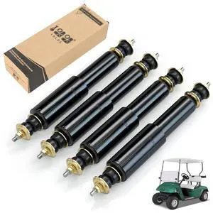Golf Cart Shocks for EZGO TXT Front and Rear Shocks Absorbers 1994-Up Gas & Electric Models, Replaces OEM #76418-01, 70928-G01 Nivel Part #5006-4 PCS Golf Cart Shocks for EZGO TXT Front and Rear Shocks Absorbers 1994-Up Gas & Electric Models, Replaces OEM #76418-01, 70928-G01 Nivel Part #5006-4 PCS