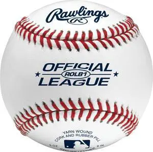 Official League Baseballs | Competition Grade | ROLB1 | Youth/14U | Game/Practice Use | 12 Count Official League Baseballs | Competition Grade | ROLB1 | Youth/14U | Game/Practice Use | 12 Count