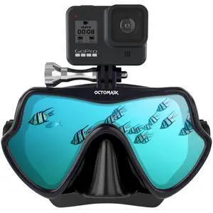 Frameless Scuba Mask w/Mount for all GoPro Hero Cameras for Scuba Diving, Snorkeling, Freediving Frameless Scuba Mask w/Mount for all GoPro Hero Cameras for Scuba Diving, Snorkeling, Freediving