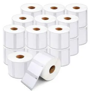 Replacement for DYMO 30334 (20 Rolls, 20000 Labels) 2 1/4" X 1 1/4" Direct Thermal UPC Barcode and SKU Labels - Compatible with LabelWriter 450, 450 Turbo, 4XL (NOT 550, 5XL) Replacement for DYMO 30334 (20 Rolls, 20000 Labels) 2 1/4" X 1 1/4" Direct Thermal UPC Barcode and SKU Labels - Compatible with LabelWriter 450, 450 Turbo, 4XL (NOT 550, 5XL)