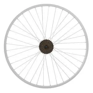 Hiland 26" 27.5" 28" x1.75" Alloy Bike Rim for 1.75 to 2.215" Wide Tire, Front & Rear Wheels with 7 Speeds Freewheel, Disc Brake Compatible, Bolt On Axle, Wheelset Accessories for MTB Cruiser Bicycle Hiland 26" 27.5" 28" x1.75" Alloy Bike Rim for 1.75 to 2.215" Wide Tire, Front & Rear Wheels with 7 Speeds Freewheel, Disc Brake Compatible, Bolt On Axle, Wheelset Accessories for MTB Cruiser Bicycle