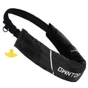 Automatic/Manual Inflatable Swim Belt Pack, Manual Convertible Swim Jacket for Adults, 24g CO2 Cylinder Included, Low Profile for Kayak, Fishing, Paddle Sports Automatic/Manual Inflatable Swim Belt Pack, Manual Convertible Swim Jacket for Adults, 24g CO2 Cylinder Included, Low Profile for Kayak, Fishing, Paddle Sports