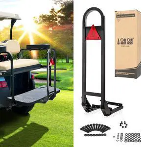 Universal Golf Cart Rear Seat Safety Grab Bar Fits for Club Car DS/Precedent and for EZGO TXT RXV Universal Golf Cart Rear Seat Safety Grab Bar Fits for Club Car DS/Precedent and for EZGO TXT RXV