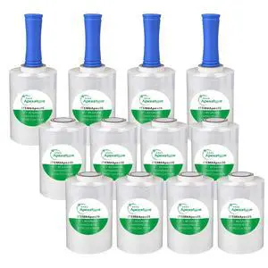 Plastic Shrink Wrap Roll for Moving, 5" x 1200' -12 Rolls | 80 Gauge, 500% Stretch, Heavy Duty, With Handles, Saran Wrap For Moving, Shipping, Packing, Pallet & Furniture Protection Plastic Shrink Wrap Roll for Moving, 5" x 1200' -12 Rolls | 80 Gauge, 500% Stretch, Heavy Duty, With Handles, Saran Wrap For Moving, Shipping, Packing, Pallet & Furniture Protection