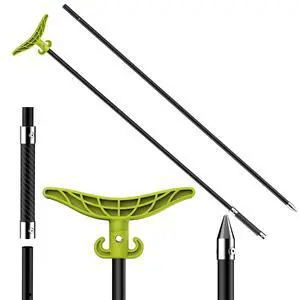 8.63ft/12.3ft Shallow Water Anchor Pole, Fiberglass Push Poles for Boat with T-Handle & 316 Stainless Tip, Corrosion-Resistant Sand Anchor for Beach Kayak, Gloves Included 8.63ft/12.3ft Shallow Water Anchor Pole, Fiberglass Push Poles for Boat with T-Handle & 316 Stainless Tip, Corrosion-Resistant Sand Anchor for Beach Kayak, Gloves Included
