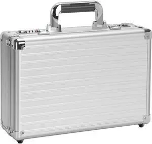 Security Lock Boxes - 14.2 x 9.4 x 4.5 Inch Medium, Portable Locking Storage Totes with Dual Combination Locks, Medicine Lock Box, Lock Boxes for Personal Items, Cash & Briefcase - Silver Security Lock Boxes - 14.2 x 9.4 x 4.5 Inch Medium, Portable Locking Storage Totes with Dual Combination Locks, Medicine Lock Box, Lock Boxes for Personal Items, Cash & Briefcase - Silver