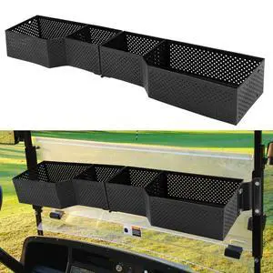 Golf Cart Front Inner Basket, Golf Cart Storage Tray | Compatible with EZGO TXT and RXV, Club Car DS and Precedent Golf Cart Front Inner Basket, Golf Cart Storage Tray | Compatible with EZGO TXT and RXV, Club Car DS and Precedent