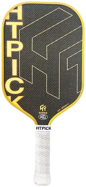 Pickleball Paddles, Carbon Fiber Pickleball Paddle High Grit & Spin with PP Honeycomb Core 16mm Thickness and Thermoformed Elongated Shape, Increased Power for Ultimate Spin & Consistency Pickleball Paddles, Carbon Fiber Pickleball Paddle High Grit & Spin with PP Honeycomb Core 16mm Thickness and Thermoformed Elongated Shape, Increased Power for Ultimate Spin & Consistency