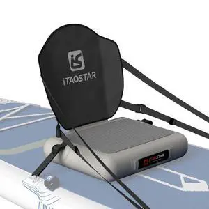 Inflatable SUP Seat with Backrest Comfortable Paddle Board Chair for Kayak, Surfboard & Boat, Lightweight Blow-Up Seat for All Genders, Versatile SUP Accessory for All-Day Paddling Inflatable SUP Seat with Backrest Comfortable Paddle Board Chair for Kayak, Surfboard & Boat, Lightweight Blow-Up Seat for All Genders, Versatile SUP Accessory for All-Day Paddling