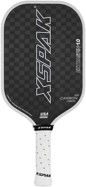 12K Carbon Fiber Pickleball Paddles, USAPA Polypropylene Honeycomb Paddle with Cushion Comfort Grip, SPIN2.0 World Champion Surface Technology Options Pickleball Racket 12K Carbon Fiber Pickleball Paddles, USAPA Polypropylene Honeycomb Paddle with Cushion Comfort Grip, SPIN2.0 World Champion Surface Technology Options Pickleball Racket