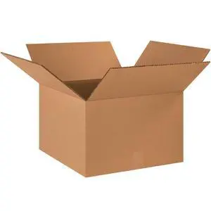 HD181812DW Heavy-Duty Double Wall Corrugated Cardboard Box 18" L x 18" W x 12" H, Kraft, for Shipping, Packing and Moving (Pack of 10) HD181812DW Heavy-Duty Double Wall Corrugated Cardboard Box 18" L x 18" W x 12" H, Kraft, for Shipping, Packing and Moving (Pack of 10)