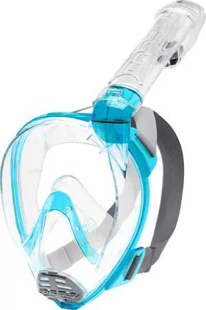 Kids Snorkeling Full Face Mask - Wide Clear View, Easy Breathing: Safety First - Baron XS: Designed in Italy Kids Snorkeling Full Face Mask - Wide Clear View, Easy Breathing: Safety First - Baron XS: Designed in Italy