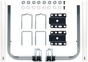 1 Pair of Boat Trailer Guide, Trailer Guide Ons Galvanized Steel for Boat, Fishing Boat, Sailboat Trailer, Silver, L or T Shaped 1 Pair of Boat Trailer Guide, Trailer Guide Ons Galvanized Steel for Boat, Fishing Boat, Sailboat Trailer, Silver, L or T Shaped