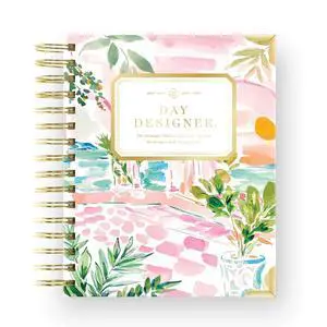 2026-2027 Mini Daily Academic Planner, 6"x8.125", Capri | July 2026 - June 2027, Glossy Laminated Cover, Wirebound, Laminated Tabs, Storage Pocket, Stickers & Snap-In Ruler 2026-2027 Mini Daily Academic Planner, 6"x8.125", Capri | July 2026 - June 2027, Glossy Laminated Cover, Wirebound, Laminated Tabs, Storage Pocket, Stickers & Snap-In Ruler
