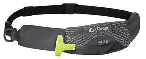 M-16 Manual Inflatable Belt Pack, U.S. Coast Guard Approved, Low Profile, Compact Design, Approved for Users 16 Years and Older; and Over 80 pounds M-16 Manual Inflatable Belt Pack, U.S. Coast Guard Approved, Low Profile, Compact Design, Approved for Users 16 Years and Older; and Over 80 pounds