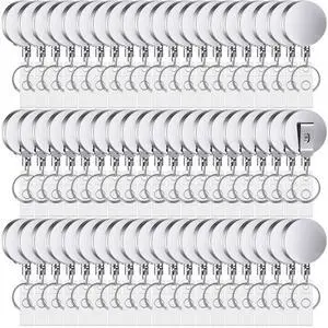 70 Pack Heavy Duty Retractable Badge Holder Reel Metal ID Badge Holder with Belt Clip Keyring Retractable Clip Bulk Card for Work Employee Doctor Nurse Gifts (Glossy Silver) 70 Pack Heavy Duty Retractable Badge Holder Reel Metal ID Badge Holder with Belt Clip Keyring Retractable Clip Bulk Card for Work Employee Doctor Nurse Gifts (Glossy Silver)