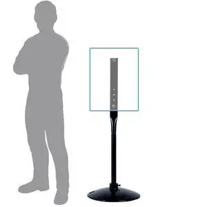 Cast Iron Sign Stand with 17" Dia Base 48" Tall Heavy Duty Pedestal Post Sign Holder for No Parking Street Signs, Handicap Parking Sign, etc. Comes with Stand, Base, Bolts and Nuts, Black Cast Iron Sign Stand with 17" Dia Base 48" Tall Heavy Duty Pedestal Post Sign Holder for No Parking Street Signs, Handicap Parking Sign, etc. Comes with Stand, Base, Bolts and Nuts, Black