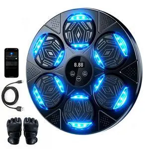 2026 Music Boxing Machine for Adults and Kids, Smart Bluetooth Boxing Training Equipment with Gloves Wall Mounted, Workout Punching Machine for Home,Office and Gym 2026 Music Boxing Machine for Adults and Kids, Smart Bluetooth Boxing Training Equipment with Gloves Wall Mounted, Workout Punching Machine for Home,Office and Gym