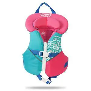 Infant Life Jacket, US Coast Guard Approved, Type II Life Vest (20-30 lbs) for Babies and Toddlers, Support Collar with Grab Handle, PFD for Pools, Lakes and Boating Infant Life Jacket, US Coast Guard Approved, Type II Life Vest (20-30 lbs) for Babies and Toddlers, Support Collar with Grab Handle, PFD for Pools, Lakes and Boating