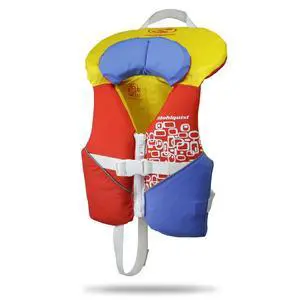 Infant Life Jacket, US Coast Guard Approved, Type II Life Vest (20-30 lbs) for Babies and Toddlers, Support Collar with Grab Handle, PFD for Pools, Lakes and Boating Infant Life Jacket, US Coast Guard Approved, Type II Life Vest (20-30 lbs) for Babies and Toddlers, Support Collar with Grab Handle, PFD for Pools, Lakes and Boating