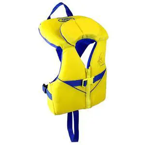 Infant Life Jacket, US Coast Guard Approved, Type II Life Vest (20-30 lbs) for Babies and Toddlers, Support Collar with Grab Handle, PFD for Pools, Lakes and Boating Infant Life Jacket, US Coast Guard Approved, Type II Life Vest (20-30 lbs) for Babies and Toddlers, Support Collar with Grab Handle, PFD for Pools, Lakes and Boating
