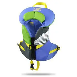 Child Life Jacket, US Coast Guard Approved, Type III Life Vest (30-50 lbs) for Kids and Children, Support Collar with Grab Handle, Fully Adjustable PFD for Pools, Lakes and Boating Child Life Jacket, US Coast Guard Approved, Type III Life Vest (30-50 lbs) for Kids and Children, Support Collar with Grab Handle, Fully Adjustable PFD for Pools, Lakes and Boating
