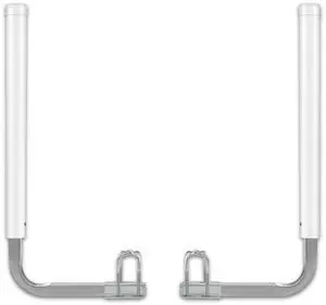 Boat Trailer Guide-ons, 40"/48" Adjustable, Rustproof Electro-Galvanized Steel Trailer Guide ons, Trailer Guides with PVC Pipes, for Ski Boat, Fishing Boat, Sailboat Trailer 2PCS Boat Trailer Guide-ons, 40"/48" Adjustable, Rustproof Electro-Galvanized Steel Trailer Guide ons, Trailer Guides with PVC Pipes, for Ski Boat, Fishing Boat, Sailboat Trailer 2PCS