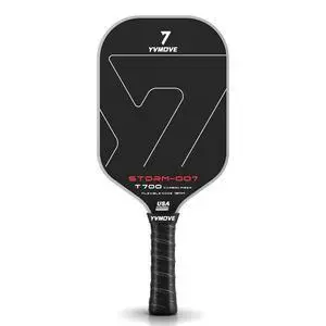 USAPA Approved 6-Layer Construction T700 Carbon Fiber Pickleball Paddle, 16mm Thermoformed Pickleball Racket with High Spin & Extended Grip, Professional Pickleball Paddle for Control and Power USAPA Approved 6-Layer Construction T700 Carbon Fiber Pickleball Paddle, 16mm Thermoformed Pickleball Racket with High Spin & Extended Grip, Professional Pickleball Paddle for Control and Power