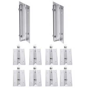 Aluminum Corridor Sign Holder, 10 Pack Direct Sign Mount Bracket, Design for Restroom, Conference Room Classic Silver Signs - 8" Length, 1/8" Substrate - Easy to Install Aluminum Corridor Sign Holder, 10 Pack Direct Sign Mount Bracket, Design for Restroom, Conference Room Classic Silver Signs - 8" Length, 1/8" Substrate - Easy to Install