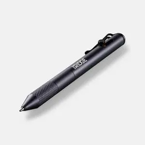 Ridge Bolt Action Pen - CNC Machined Everyday Carry Pen, Knurled Grip, Pressurized Refill, Manganese Spring Steel Clip, Compact Pocket EDC Pen with Schmidt EasyFlow 9000 (Gunmetal) Ridge Bolt Action Pen - CNC Machined Everyday Carry Pen, Knurled Grip, Pressurized Refill, Manganese Spring Steel Clip, Compact Pocket EDC Pen with Schmidt EasyFlow 9000 (Gunmetal)