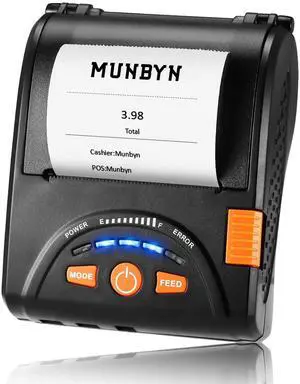 IMP001 Bluetooth Receipt Printer 58mm Mini Wireless POS Thermal | Portable wireless thermal printer for restaurants and small business, works with Android and Windows devices IMP001 Bluetooth Receipt Printer 58mm Mini Wireless POS Thermal | Portable wireless thermal printer for restaurants and small business, works with Android and Windows devices