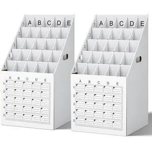 2 Pack 25 Slot Roll File Holder Vertical Blueprint Storage Organizer Corrugated Cardboard Roll File Cabinet Box with Labeling Grid for Office School Poster Map Gift Wrap Architectural Home 2 Pack 25 Slot Roll File Holder Vertical Blueprint Storage Organizer Corrugated Cardboard Roll File Cabinet Box with Labeling Grid for Office School Poster Map Gift Wrap Architectural Home