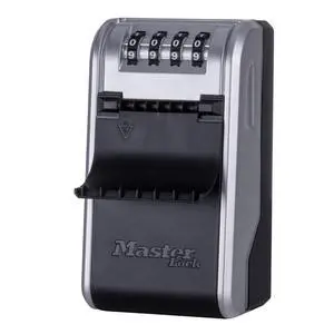 High Capacity Key Lockbox, Combination Dial, Wall Mount High Capacity Key Lockbox, Combination Dial, Wall Mount
