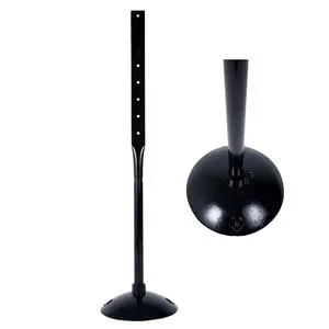Heavy Duty Cast Iron Sign Post and Base Kit - 14" DIA Stand with 48" Post and Bolts & Nuts for Hanging Signs, Portable Sign Holder for Parking and Recreational Use Heavy Duty Cast Iron Sign Post and Base Kit - 14" DIA Stand with 48" Post and Bolts & Nuts for Hanging Signs, Portable Sign Holder for Parking and Recreational Use
