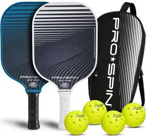 Carbon Fiber Pickleball Paddles Set of 2 | Lightweight Pickleball Set with Indoor/Outdoor Balls and Bag Durable Pickle Ball Paddle Gift for Men, Women & Families Carbon Fiber Pickleball Paddles Set of 2 | Lightweight Pickleball Set with Indoor/Outdoor Balls and Bag Durable Pickle Ball Paddle Gift for Men, Women & Families