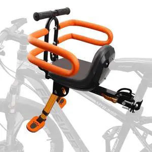 Child Bike Seat, Kids Bike Seat with Guardrail, High Seat Cushion Backrest Mountain Bike Child Bike Seat, Bicycle Child Safety Seat for Children from 1 to 3 Years Old Child Bike Seat, Kids Bike Seat with Guardrail, High Seat Cushion Backrest Mountain Bike Child Bike Seat, Bicycle Child Safety Seat for Children from 1 to 3 Years Old
