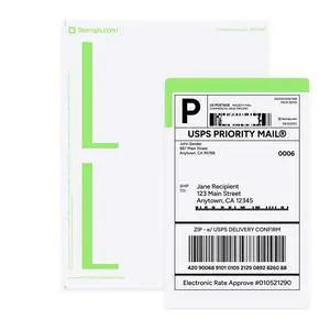 Premium Shipping Labels - 4 1/4 x 6 3/4" 500 Count (2 Labels per Sheet, 250 Sheets) Postage, Addresses & Packing Slips, Inkjet & Laser Printers, Strong Adhesive Premium Shipping Labels - 4 1/4 x 6 3/4" 500 Count (2 Labels per Sheet, 250 Sheets) Postage, Addresses & Packing Slips, Inkjet & Laser Printers, Strong Adhesive