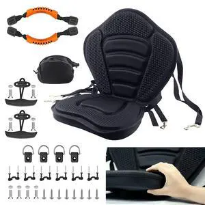 Kayak Seats - 1/2 Pck, Thicken Padded Seat Cushion with Back Support, Canoe & Ocean Sup Compatible Kayak Seats - 1/2 Pck, Thicken Padded Seat Cushion with Back Support, Canoe & Ocean Sup Compatible