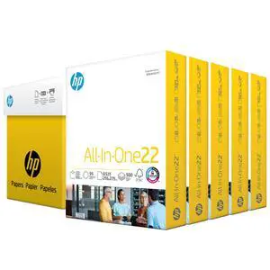 8.5x 11 Paper | All-In-One 22 lb | 5 Ream Case - 2,500 Sheets | 96 Bright| Made in USA - FSC Certified | 207000C 8.5x 11 Paper | All-In-One 22 lb | 5 Ream Case - 2,500 Sheets | 96 Bright| Made in USA - FSC Certified | 207000C
