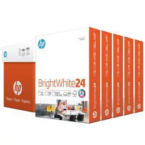 8.5 x 11 Paper | BrightWhite 24 lb |5 Ream - 2500 Sheets| 100 Bright | Made in USA - FSC Certified | 203000C 8.5 x 11 Paper | BrightWhite 24 lb |5 Ream - 2500 Sheets| 100 Bright | Made in USA - FSC Certified | 203000C