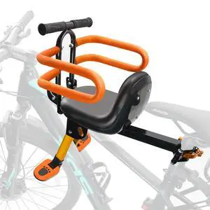 Child Bike Seat for Adult Bike,Retractable Baby Bike Seat Front Mounted for Children 2-6 Years Old Child Bike Seat for Adult Bike,Retractable Baby Bike Seat Front Mounted for Children 2-6 Years Old