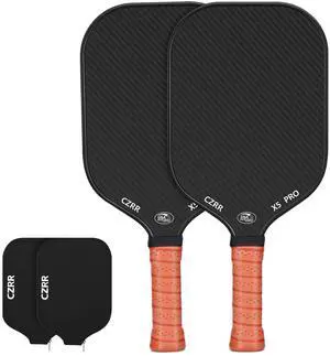 Pickleball Paddle, USA Pickleball Approved, 3K Raw Carbon Fiber Surface (CFS) High Grit & Spin, with 16MM Polypropylene Honeycomb Core, Ideal for Novice and Professional Players Pickleball Paddle, USA Pickleball Approved, 3K Raw Carbon Fiber Surface (CFS) High Grit & Spin, with 16MM Polypropylene Honeycomb Core, Ideal for Novice and Professional Players