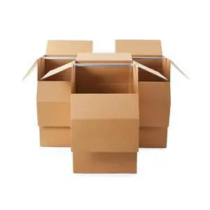 Wardrobe Clothing Moving Boxes with Bar - 24" x 24" x 40", 3-Pack, Brown Wardrobe Clothing Moving Boxes with Bar - 24" x 24" x 40", 3-Pack, Brown