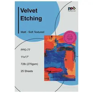 Watercolor Printer & Printable Fine Art Paper for Inkjet Printer, Textured Giclee Archival Acid Free Paper 11 x 17, Professional Grade, Heavyweight 270 gsm/65 lb (25 Sheets) Watercolor Printer & Printable Fine Art Paper for Inkjet Printer, Textured Giclee Archival Acid Free Paper 11 x 17, Professional Grade, Heavyweight 270 gsm/65 lb (25 Sheets)