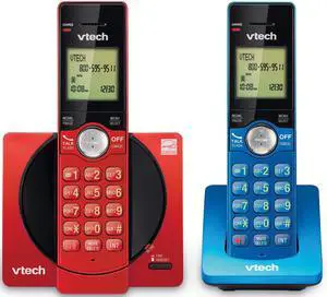 CS6919-2R Cordless Phone System, 2 Handset Landline Phones | Caller ID/Call Waiting, Full Duplex Speakerphone, Illuminated Keypad, ECO Mode, Wall Mountable CS6919-2R Cordless Phone System, 2 Handset Landline Phones | Caller ID/Call Waiting, Full Duplex Speakerphone, Illuminated Keypad, ECO Mode, Wall Mountable
