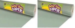Better Than Paper Bulletin Board Roll, Sage Green | Pack of 2 | TCR77912 Better Than Paper Bulletin Board Roll, Sage Green | Pack of 2 | TCR77912