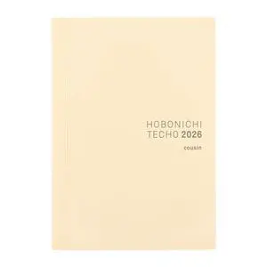 Hobonichi Techo 2026 Cousin Book A5, Japanese, Daily, Weekly, Jan Start, Mon Start, Planner Hobonichi Techo 2026 Cousin Book A5, Japanese, Daily, Weekly, Jan Start, Mon Start, Planner