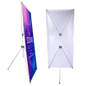Adjustable X Banner Stand Fits Any Banner Size Width 23" to 32" and Height 63" to 78",Portable Retractable Banner Holder with Carrying Bag - Customize Banner for Trade Show, Exhibition, 2 Pack Adjustable X Banner Stand Fits Any Banner Size Width 23" to 32" and Height 63" to 78",Portable Retractable Banner Holder with Carrying Bag - Customize Banner for Trade Show, Exhibition, 2 Pack
